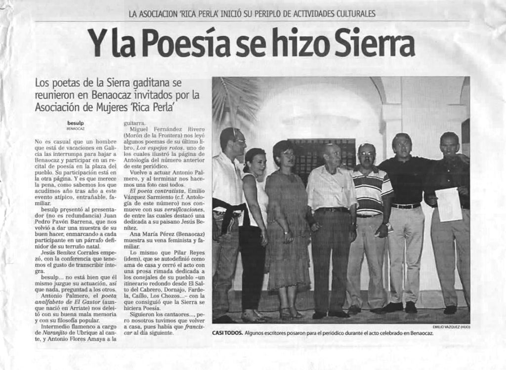 VILLAMARTÍN Información, septiembre de 1999