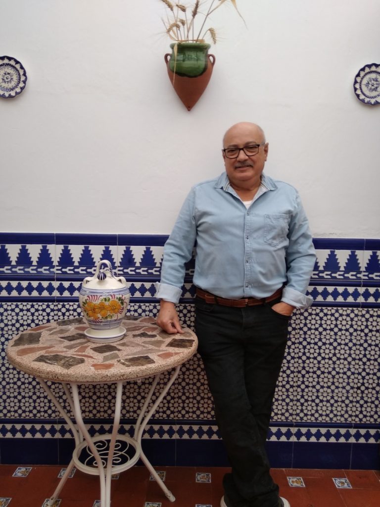 En el patio de mi casa